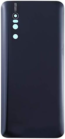 Задната част на кутията на батерията YANGJIAN за Vivo X27(бял) (Цвят : черен)