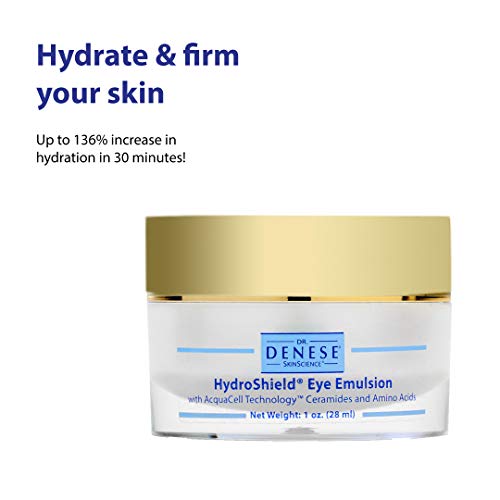 Dr. Denese SkinScience HydroShield Eye Emulsion Увеличена хидратация с растителни стволови клетки, натриев PCA, екстракт