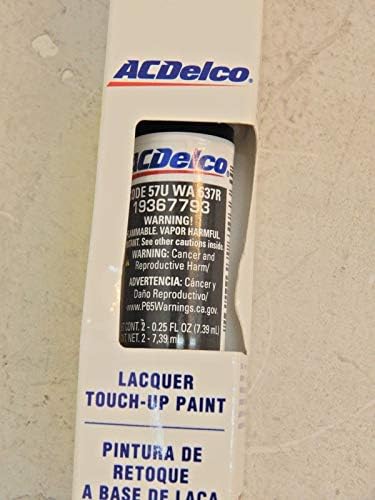 ACDelco GM Original Equipment 19367793 Cyber Сив Металик (WA637R) Four-In-One Touch-Up Paint - дръжка 5 грама