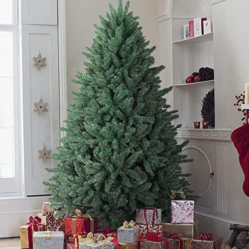 ZAUOR Коледно дърво 7ft Премия Навесная Синята смърч Изкуствена Коледна Елха, Пълна с Коледно Дърво Без подсветка (цвят