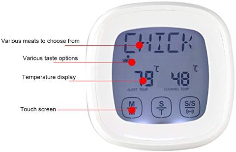 Барбекю, ABS Функцията за Синхронизиране Издръжлив Сензорен Екран Сгъваеми Сонди за Ресторант за Кухня, Аксесоари за Приготвяне на Храна Инструмент за Дома