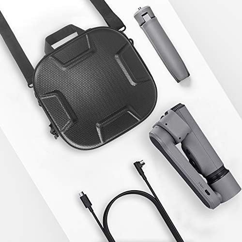 MASiKEN Hard Case for Zhiyun Smooth X 2-Axis Smartphone Gimbal Stabilizer, Пътна Защитна Чанта За съхранение (черен)