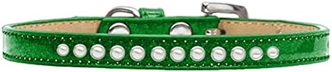 Mirage Pet Products Pearl Emerald Green Puppy Dog Ice Cream Collar