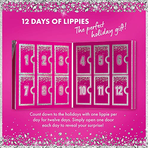 NYX PROFESSIONAL MAKEUP Gift Set, Diamonds & Ice 12 Day Lipstick Countdown Advent Calendar