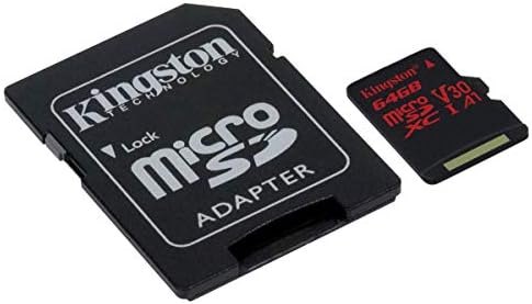 Професионален microSDXC 64GB Работи за Lava Discover 136Card Custom, доказан SanFlash и Kingston. (80 MBIT/сек)