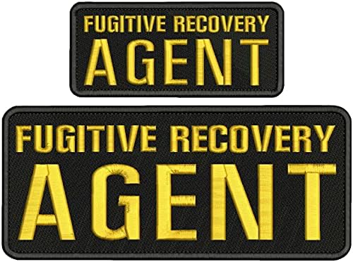 Бродирана Нашивка - Ленти за жени Man - Fugitive Recovery Agent