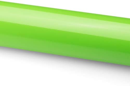 Безплатен Набор от инструменти EZAUTOWRAP Гланц Green Car Рибка Wrap Sticker Decal Лист with Air Release Technology - 60X600 (5FT X 50ФУТ)