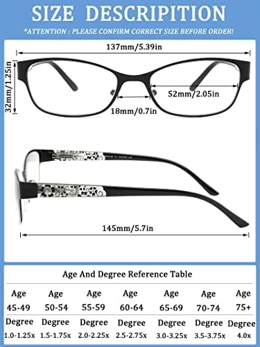 Синя Светлина Блокер Очила За Четене 5 Опаковане. Модни Метални Колела Рамка Дами Компютърни Ридеры с Пружинным тръба на шарнирна Връзка Очила за Жени на Анти UV/Отб?