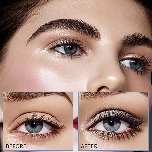 Taykoo 9 PCS Colored Mascara Makeup Set, Smudge-proof Удлиняющий Грим на Очите За Жени
