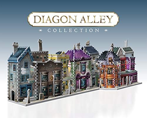 Wrebbit 3D - Harry Potter Diagon Alley Collection 3D Пъзел Пъзели - Магазин щеки Олливандера, Качествени аксесоари за