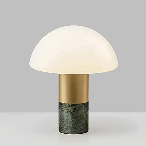 GANFANREN Nordic Креативна Настолна лампа Проста Дизайнерски модел Спалня Нощна Лампа Проучване на Постмодерното Изкуство Светлината на настолна лампа (Цвят : зелен)