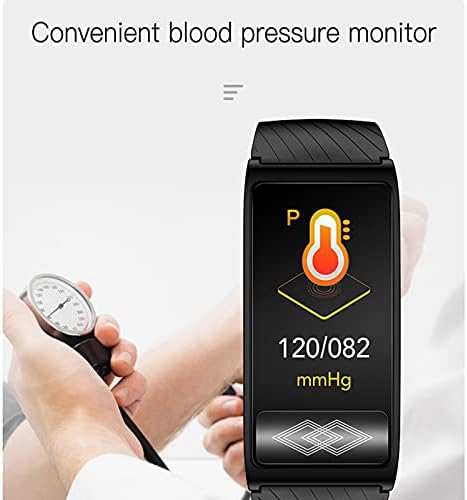 QFSLR Smart-Часовници, Фитнес Часовник Smartwatch с наблюдение на сърдечната честота, Кръвно Налягане, Spo2 Монитор Сън