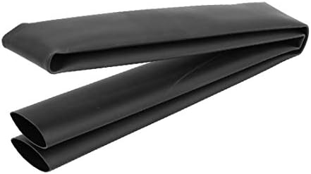 Нов Lon0167 Черен 32 мм Препоръчителна Свиване на тръбата е надеждна ефективност Гама от Wire Кабел Wrap Sleeving 1.22