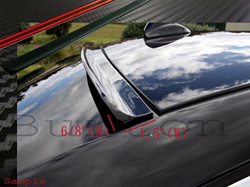 JR2 Боядисани в Черен Цвят за 2001 2002 2003 2004 2005 2006 Lexus LS430 Заден Прозорец Спойлер на Покрива