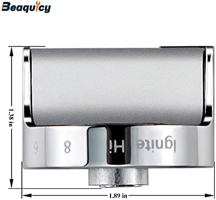 Beaquicy W10766544 Дръжка за управление на горелка(5 бр) - Заместител на линия Whirlpool