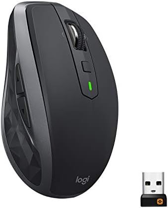 Logitech Anywhere MX 2S Wireless Mouse with Cross FLOW-Computer Control and File Sharing for PC and Mac (актуализиран)
