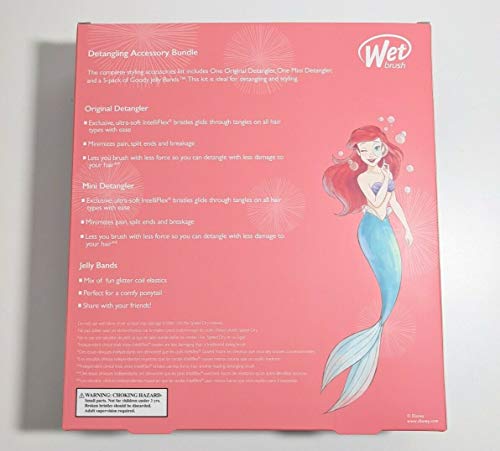 Влажна Четка Disney Princess Ariel Limited Edition Detangling Аксесоар Пакет
