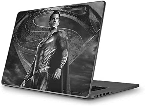 Skinit Decal Laptop Skin е Съвместим с MacBook Pro 17 (2011) - Официално лицензирана от Warner Bros Супермен Justice League