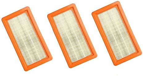 SYKJLX Икономичен AD-6-Pack Заменяеми филтър е Подходящ за Karcher DS5500 DS5600 DS5800 DS6000 Филтър Касета Тип 6.414-631.0 DS Пречистване част (Цвят : оранжево и бяло)