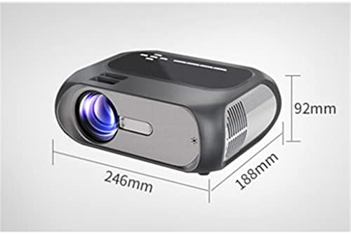 HLMSKD мини led умен преносим проектор, WiFi поддръжка на Full HD 1080p, 4K видео проектор за домашно кино (цвят : B7