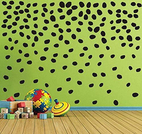 Стикер на стената в грах Нередовни Гледна Стикер За Стена, Подвижни, Винил Декор на Точки Модерна Стикер На Стената Детска