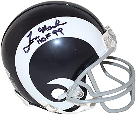 Том Мак Autographed Los Angeles TB 65-72 Mini Helmet HOF БАН