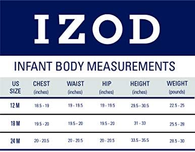 Комплект от 4 теми за малки момчета на IZOD с риза, панталони, вратовръзка и жилетка