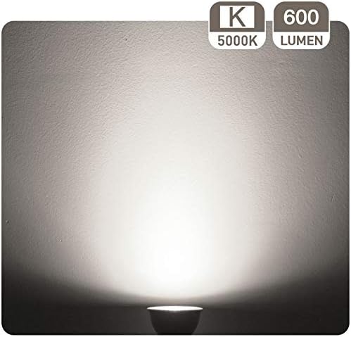 GU10 Led лампа Дневна светлина - 7W - 90+CRI - Dimmable - Трептенето Free - 75W Галогенный еквивалент - 5000K - 600LM