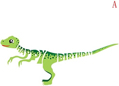 TIANGTIANG Украса Овесени ядки Банер Динозавър Банер Набор на Динозаврите Теми Събитие Вечерни Доставки Декор честит Рожден