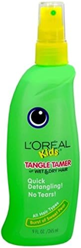 L ' Oreal Детски Tangle Tamer Spray All Hair 9 унции (опаковка от 4 броя)
