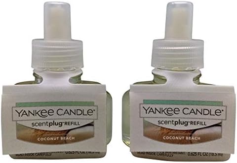 Yankee Candle Coconut Beach ScentPlug Зареждане 2-Pack