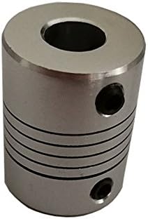 SHENYI CNC мотор Челюстта Вал куплунг 5 мм до 8 мм Гъвкав куплунг OD 19x25 мм 3/4/5/6/6, 35/8/10 мм куплунг (вътрешен