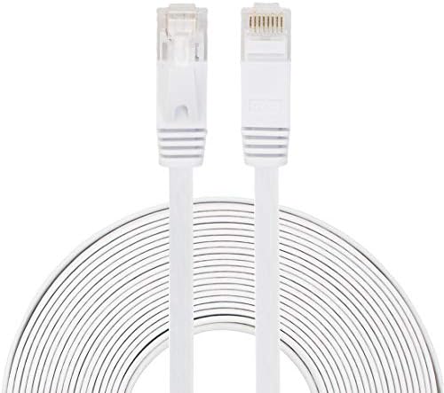 Chenyouwen Мрежови Аксесоари LAN cable инструменти 10 м CAT6 Ултра-Плосък Ethernet Мрежов Кабел LAN, Кръпка-тел RJ-45