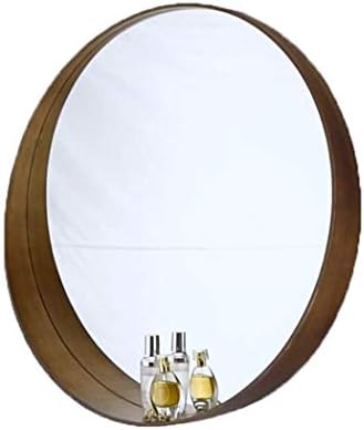 Кръгло стенно огледало за баня | Стенно огледало за суета | Кръгови огледало за грим | монтаж на стена декоративно огледало