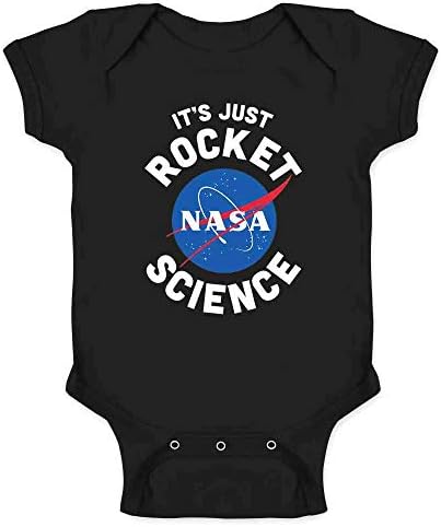 Поп направления на НАСА Одобри го Just Rocket Science Смешни Бебе Baby Boy Girl Bodysuit