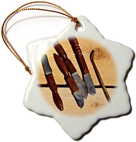 3dRose Римски Медицински инструменти, Хирургически Скалпел растат независимо копиевиден Ножове - декорации (ORN_306730_1)