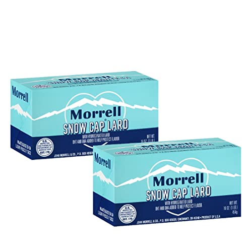 Morrell Snow Cap Lard 16 унции (опаковка от 2 броя)