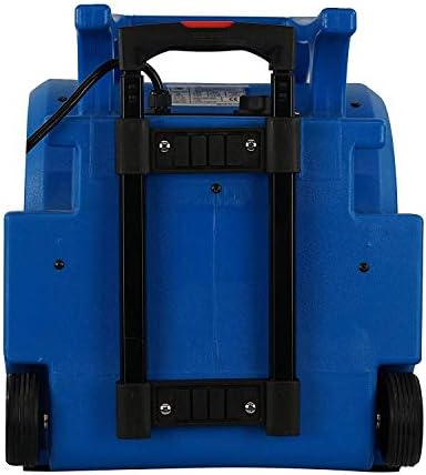 MOUNTO 3-Speed 1Hp 4000 Plus CFM Monster Air Инициатор Floor Carpet Dryers with Handle Wheelkit (Blue)