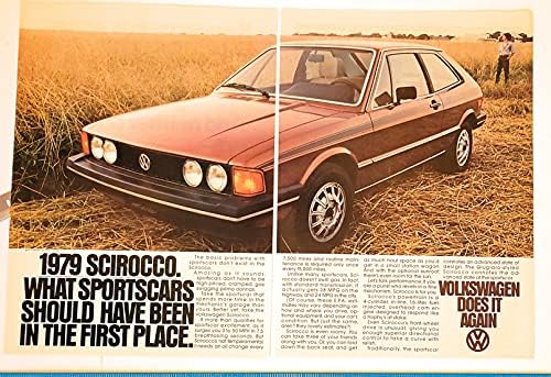 Реклама в списанието: спортен автомобил VW Scirocco 1979 година на издаване,Какви трябва да бъдат спортни автомобили на