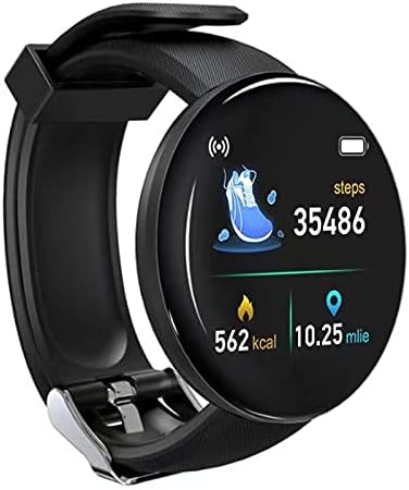 D18S BT4.0 Smart Watch Sleep Fitness IP65 Водоустойчиви Часовници,1,44 Инча Актуализиран Екран, Функция за Наблюдение на Съня-Поддръжка на повиквания и известия за Съобщения е Подходя
