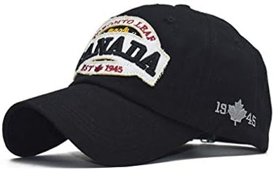 XibeiTrade Canada Maple Flag Cotton Baseball Cap for Men Women Sports Outdoor Sun Hat
