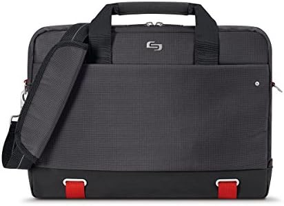 Solo New York Pro Aegis Laptop Briefcase Rfid Pocket 15.6 Инчов, Черен