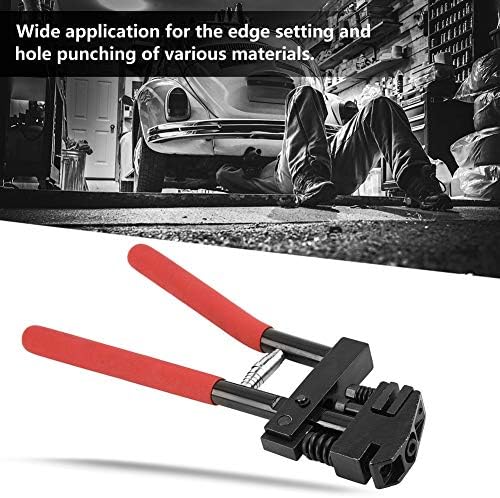 5mm Edge Setter, Hand Joggle Panel Flanging Plier, Punch Plier Kit, Punch Sheet Metal Repair Welding Edge Setter Pliers