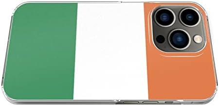 Съвместимост с iPhone 12 Mini Silicone Case, Pattern Design Phone Case with Flag of Ireland Flags