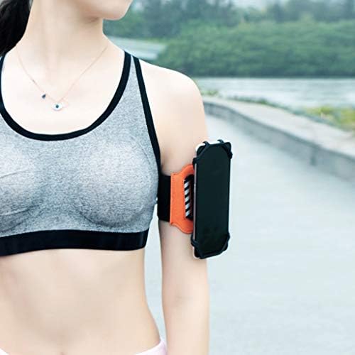Zhenmu home Running Wrist Bag Mobile Phone Arm Bag Bracket Fitness Ultra-Thin Arm Sleeve Outdoor Fitness Riding Wrist Strap (Цвят : B размер
