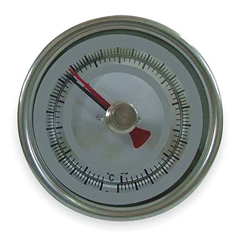 Dwyer Instruments Биметаллический термометър, 3 в таблото, от 150 до 750F (опаковка от 2 броя)