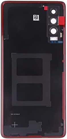 Задната част на кутията на батерията LIYUNSHU с обектива на камерата, за Huawei P30 (черен) (Цвят : черен)