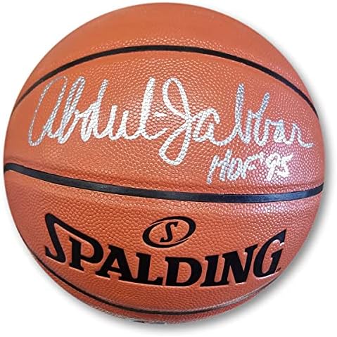 Карим Абдул Джабар подписа автограф баскетболист в НБА лос анджелис ЛейкърсКОПИТО 95 Фанатици