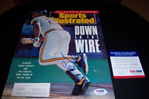 Боби Bonilla Pittsburgh Pirates Psa/dna/coa Signed Sports Illustrated - Списания MLB с автограф