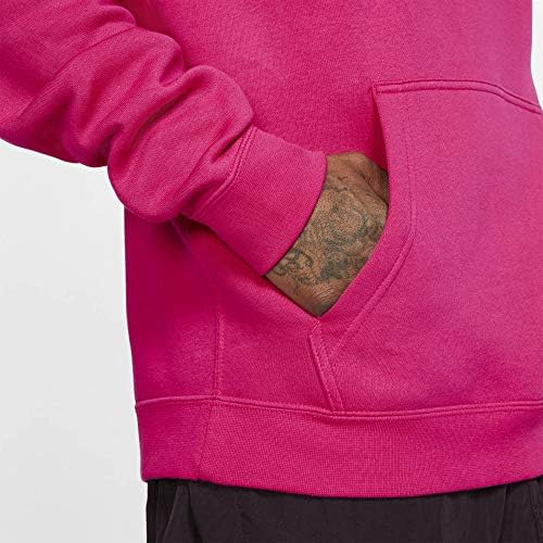 Nike Мъжки спортни дрехи Клубния Пуловер Hoody с качулка